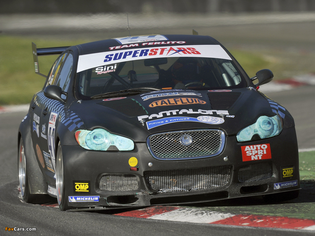 Jaguar XFR SuperStars Series 2011 images (1024 x 768)