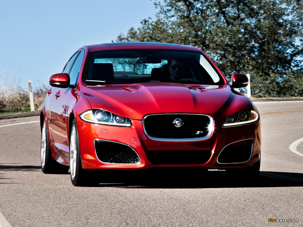 Jaguar XFR US-spec 2011 wallpapers (1024 x 768)