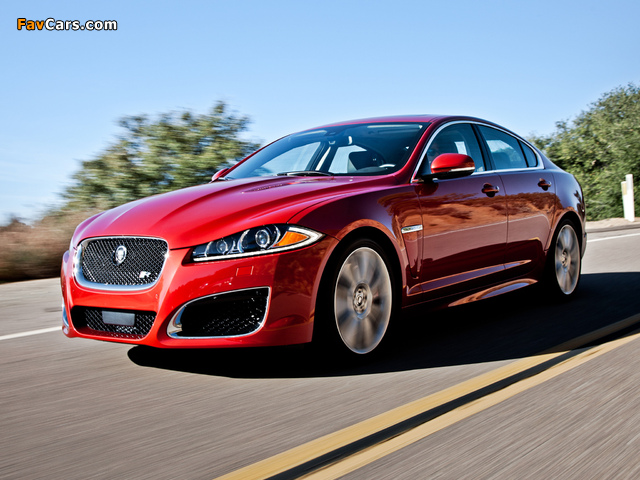 Jaguar XFR US-spec 2011 wallpapers (640 x 480)