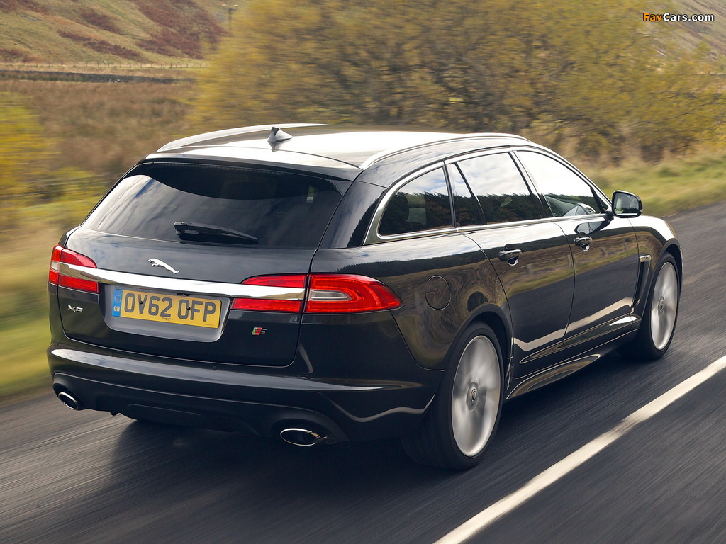 Jaguar XF Sportbrake Diesel S UK-spec 2012 photos (1024 x 768)