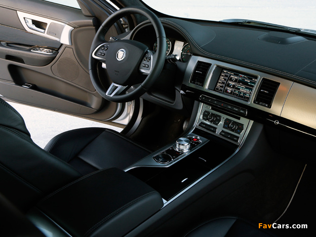Jaguar XF 3.0 AWD Option Pack US-spec 2012 pictures (640 x 480)