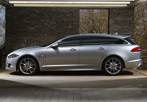 Jaguar XF Sportbrake Option Pack UK-spec 2012 wallpapers