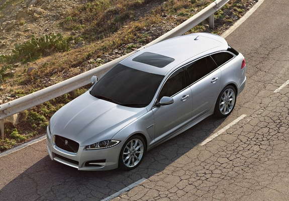 Jaguar XF Sportbrake Option Pack UK-spec 2012 wallpapers