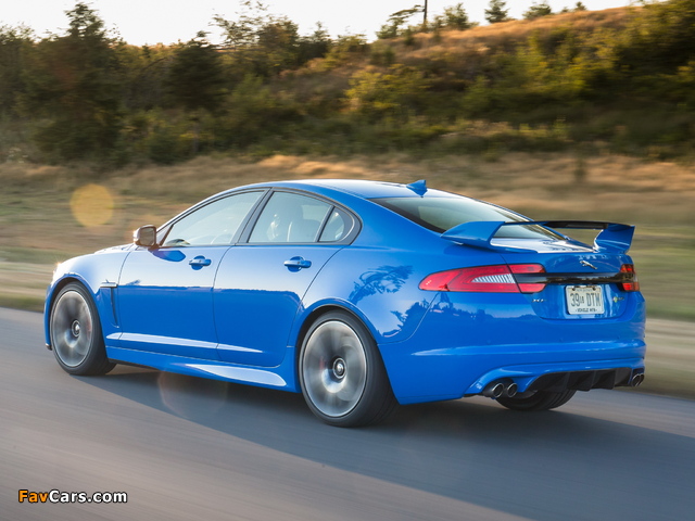 Jaguar XFR-S US-spec 2013 wallpapers (640 x 480)