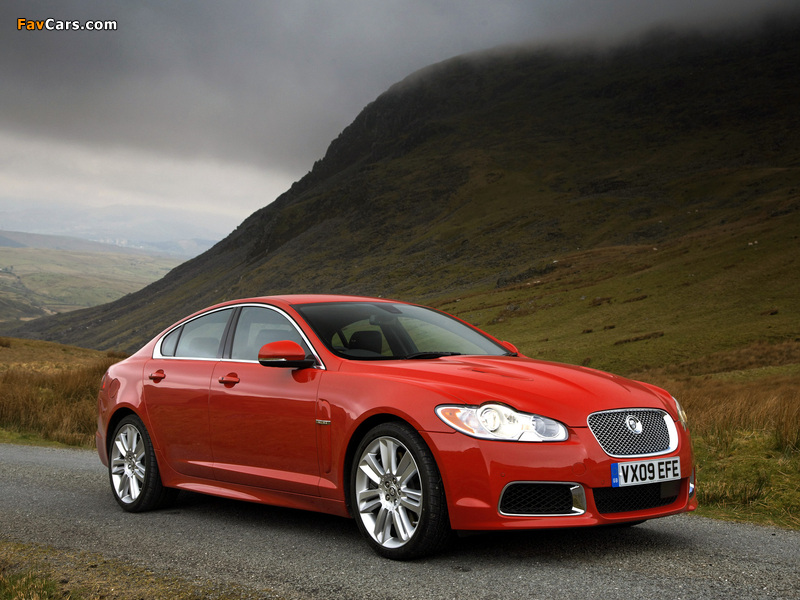 Photos of Jaguar XFR UK-spec 2009–11 (800 x 600)