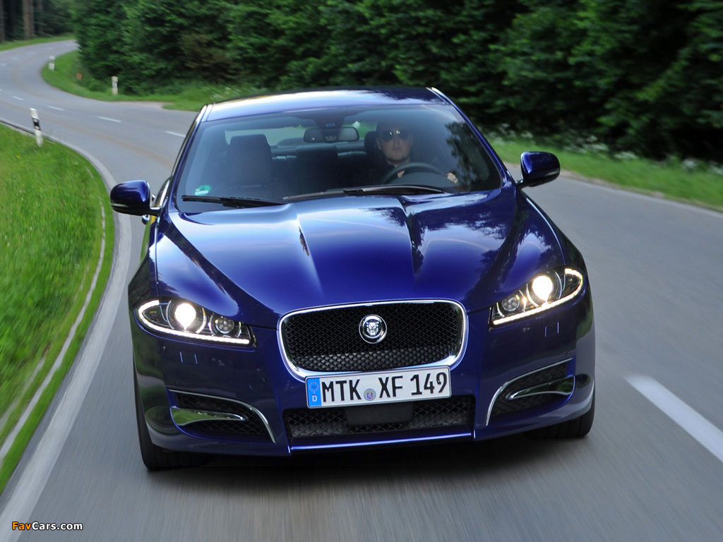 Photos of Jaguar XF 2.2 Diesel Option Pack 2011 (1024 x 768)