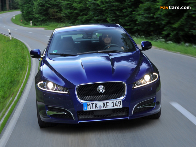 Photos of Jaguar XF 2.2 Diesel Option Pack 2011 (640 x 480)