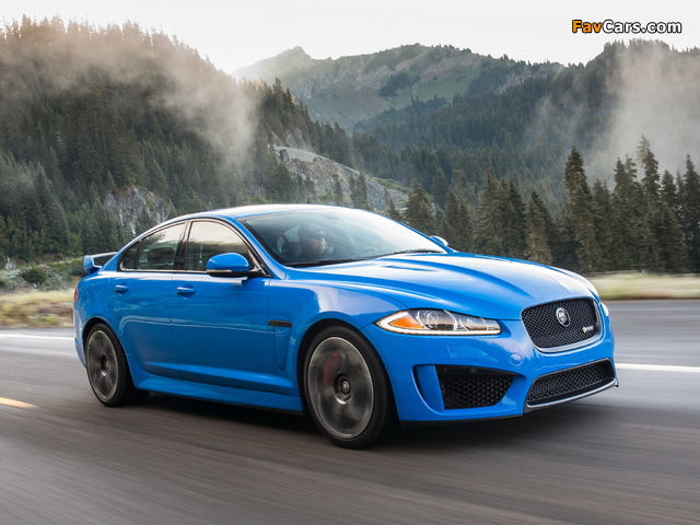 Photos of Jaguar XFR-S US-spec 2013 (640 x 480)