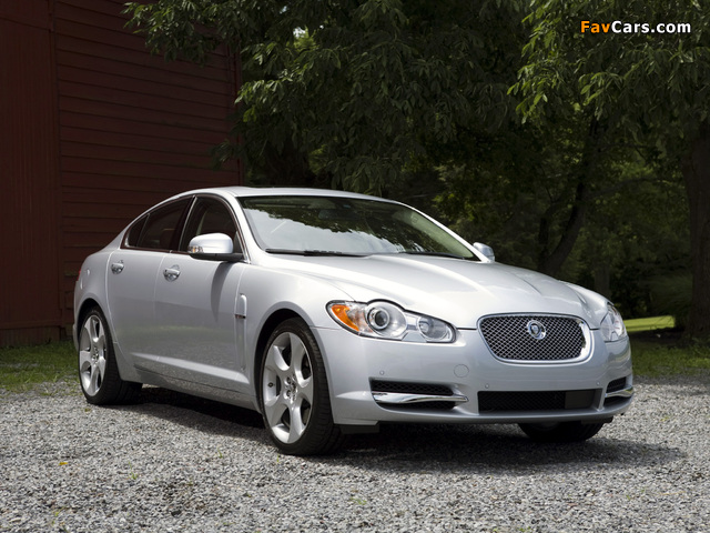 Jaguar XF US-spec 2008 wallpapers (640 x 480)