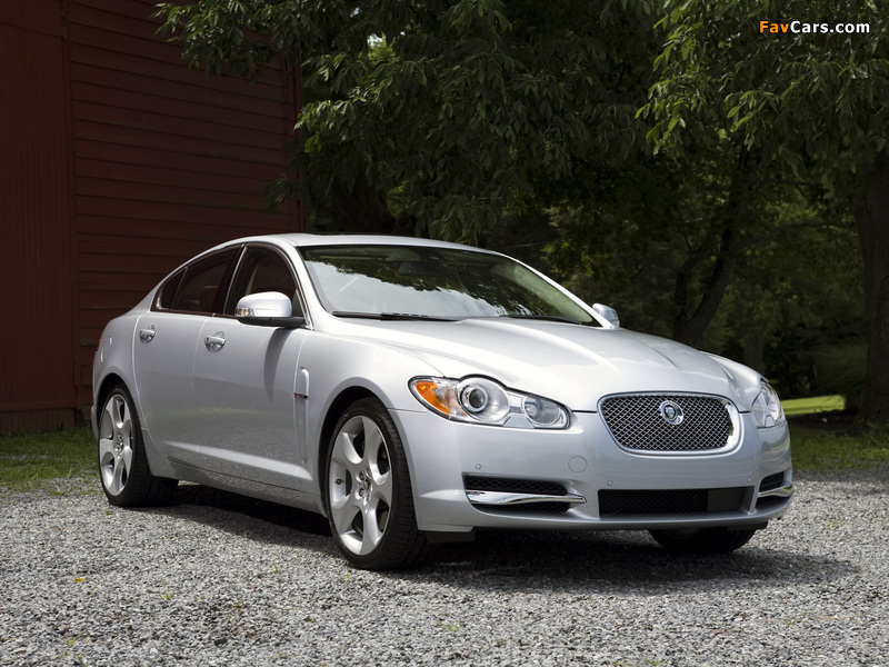 Jaguar XF US-spec 2008 wallpapers (800 x 600)