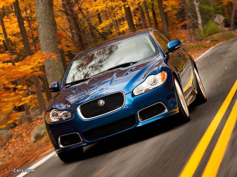 Jaguar XFR US-spec 2009 wallpapers (800 x 600)