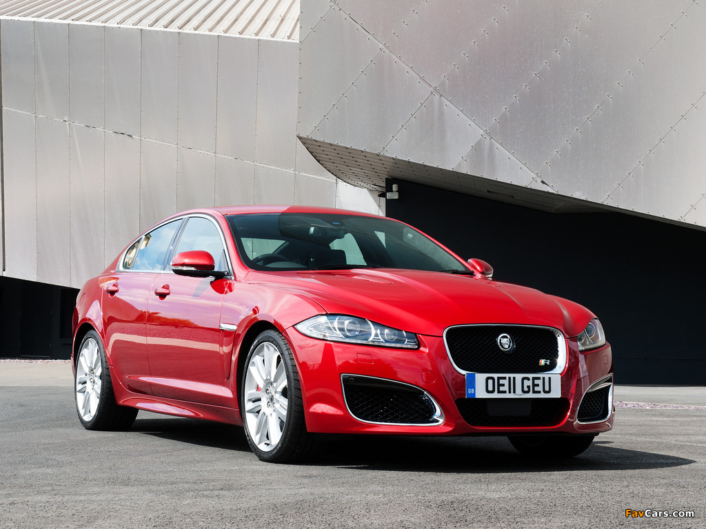 Jaguar XFR UK-spec 2011 wallpapers (1024 x 768)