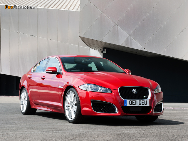 Jaguar XFR UK-spec 2011 wallpapers (640 x 480)