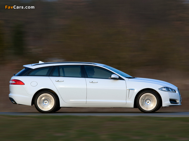 Jaguar XF Sportbrake 2012 wallpapers (640 x 480)