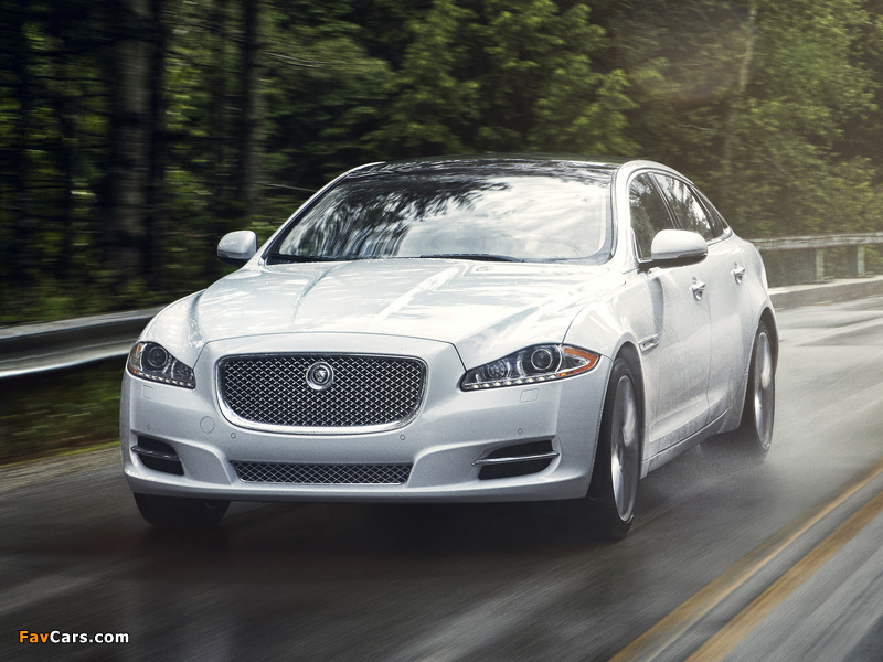 Images of Jaguar XJL AWD US-spec (X351) 2012 (800 x 600)