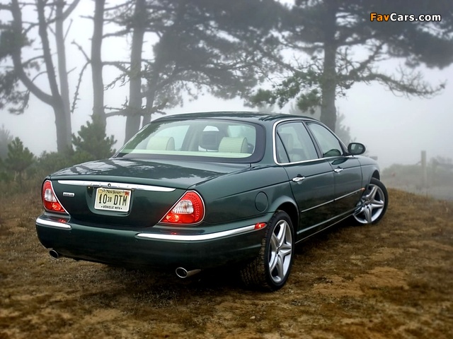 Jaguar XJ Super V8 (X350) 2003–07 images (640 x 480)