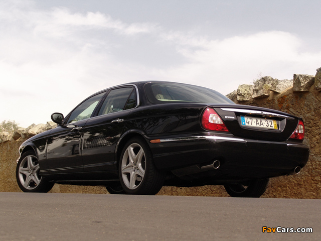 Jaguar XJ6 D EU-spec (X350) 2005–07 pictures (640 x 480)