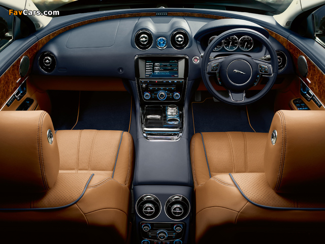 Jaguar XJ UK-spec (X351) 2009 photos (640 x 480)