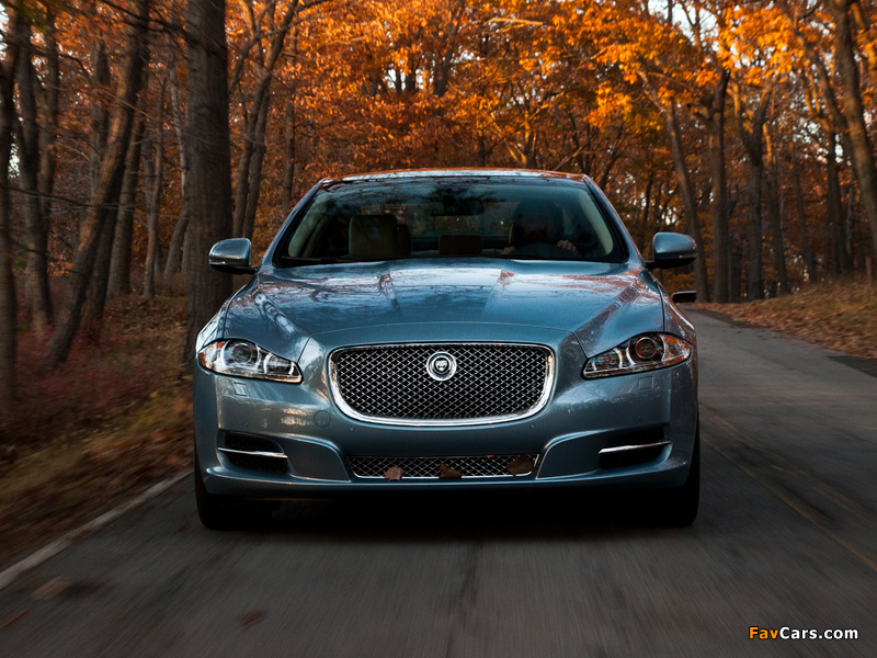 Jaguar XJ US-spec (X351) 2009 wallpapers (800 x 600)