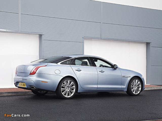 Jaguar XJ UK-spec (X351) 2009 wallpapers (640 x 480)