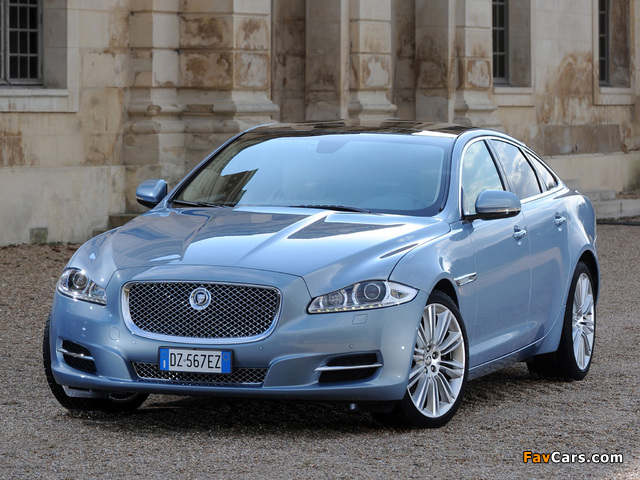 Jaguar XJ (X351) 2009 wallpapers (640 x 480)