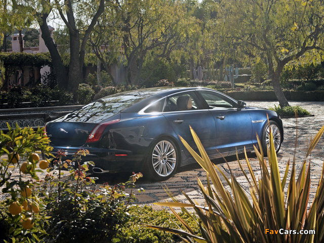 Jaguar XJL US-spec (X351) 2010 images (640 x 480)