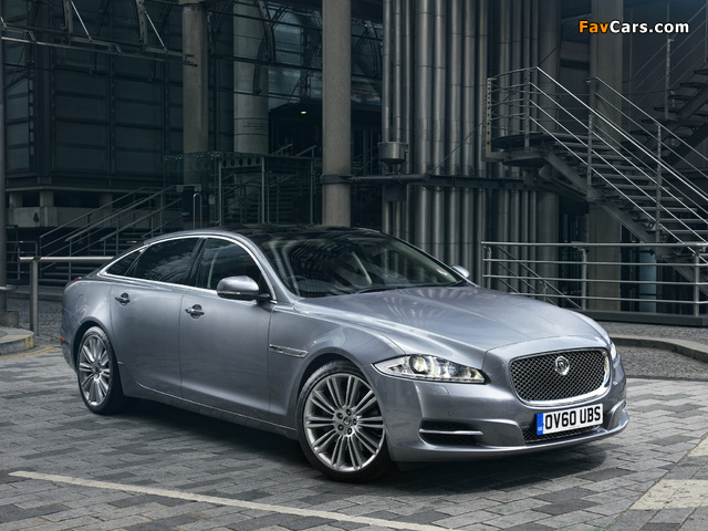 Jaguar XJL UK-spec (X351) 2010 images (640 x 480)