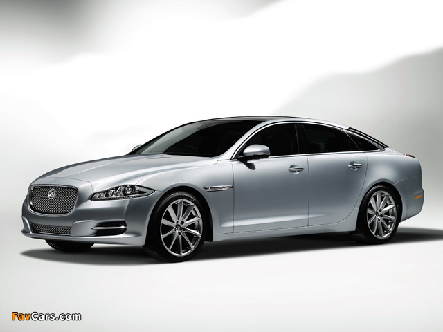 Jaguar XJL UK-spec (X351) 2010 photos (640 x 480)