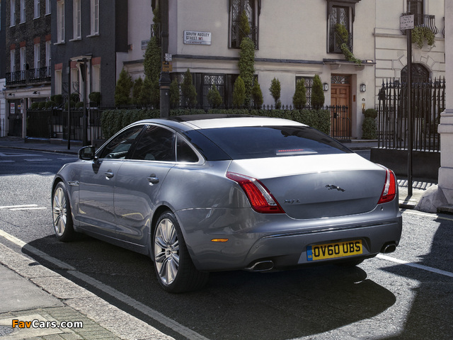 Jaguar XJL UK-spec (X351) 2010 wallpapers (640 x 480)