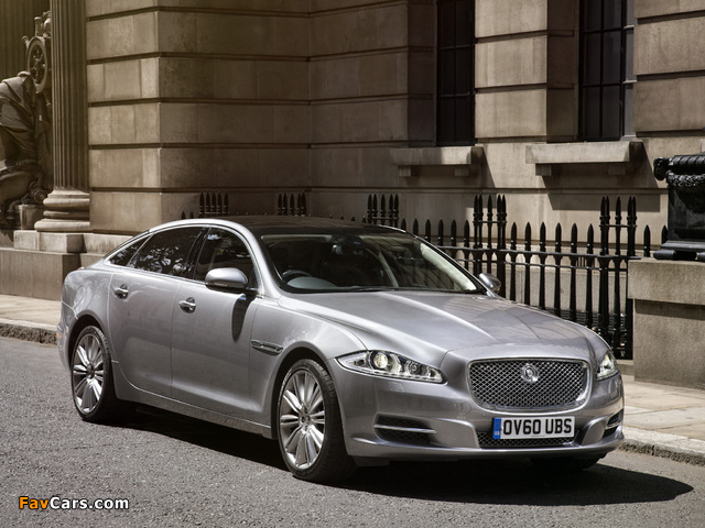 Jaguar XJL UK-spec (X351) 2010 wallpapers (640 x 480)