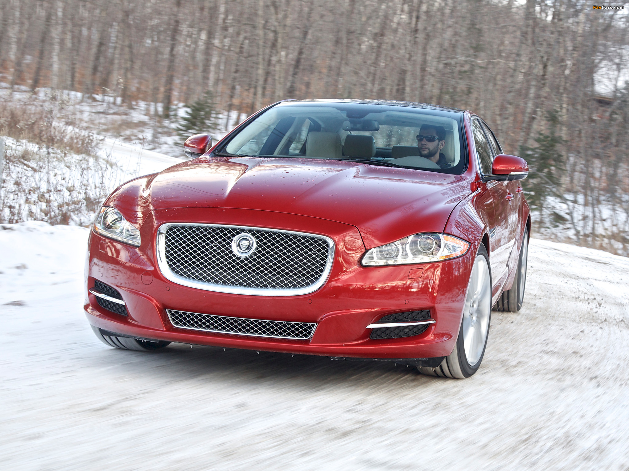 Jaguar XJ AWD US-spec (X351) 2012 images (2048 x 1536)