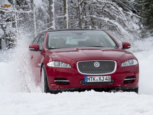 Jaguar XJ AWD (X351) 2012 pictures (640 x 480)