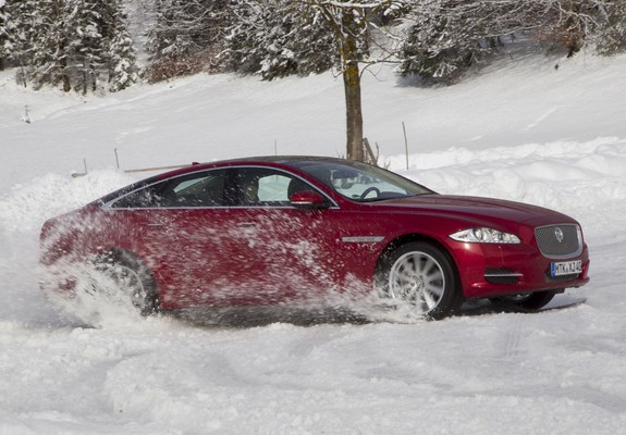 Jaguar XJ AWD (X351) 2012 wallpapers