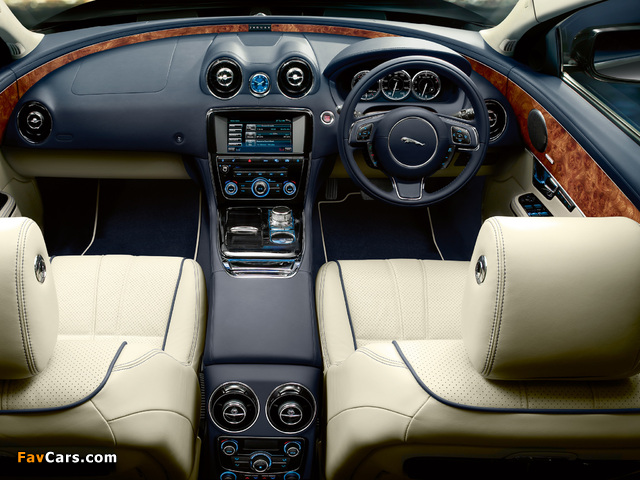 Photos of Jaguar XJ UK-spec (X351) 2009 (640 x 480)