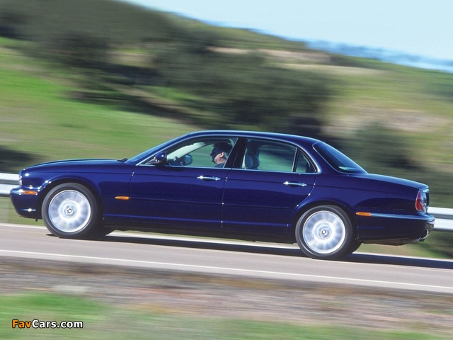 Jaguar XJ6 EU-spec (X350) 2003–07 wallpapers (640 x 480)