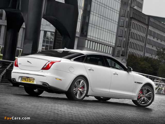 Jaguar XJL Supersport UK-spec 2010 wallpapers (640 x 480)