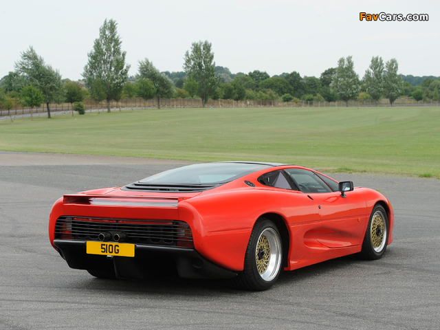 Jaguar XJ220 Prototype 1990 pictures (640 x 480)