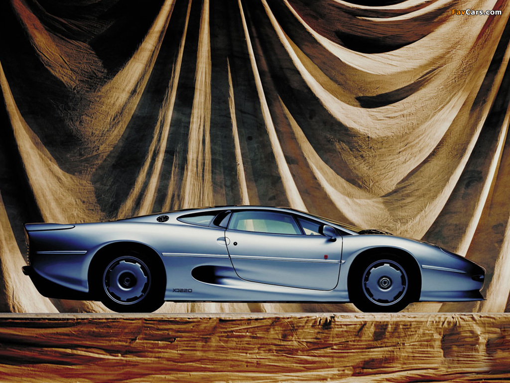 Jaguar XJ220 1992–94 wallpapers (1024 x 768)
