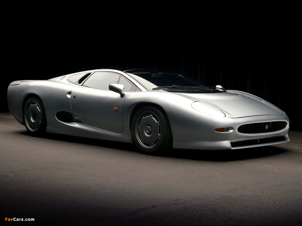 Jaguar XJ220 1992–94 wallpapers (1024 x 768)