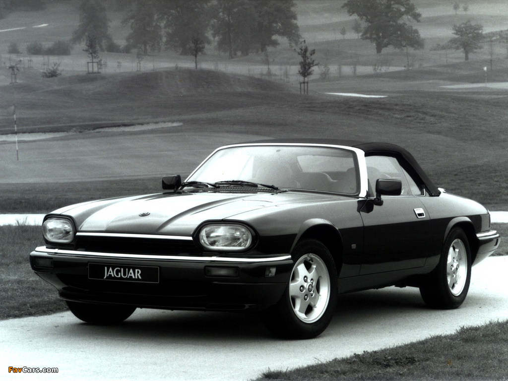 Jaguar XJS Convertible 1991–96 photos (1024 x 768)