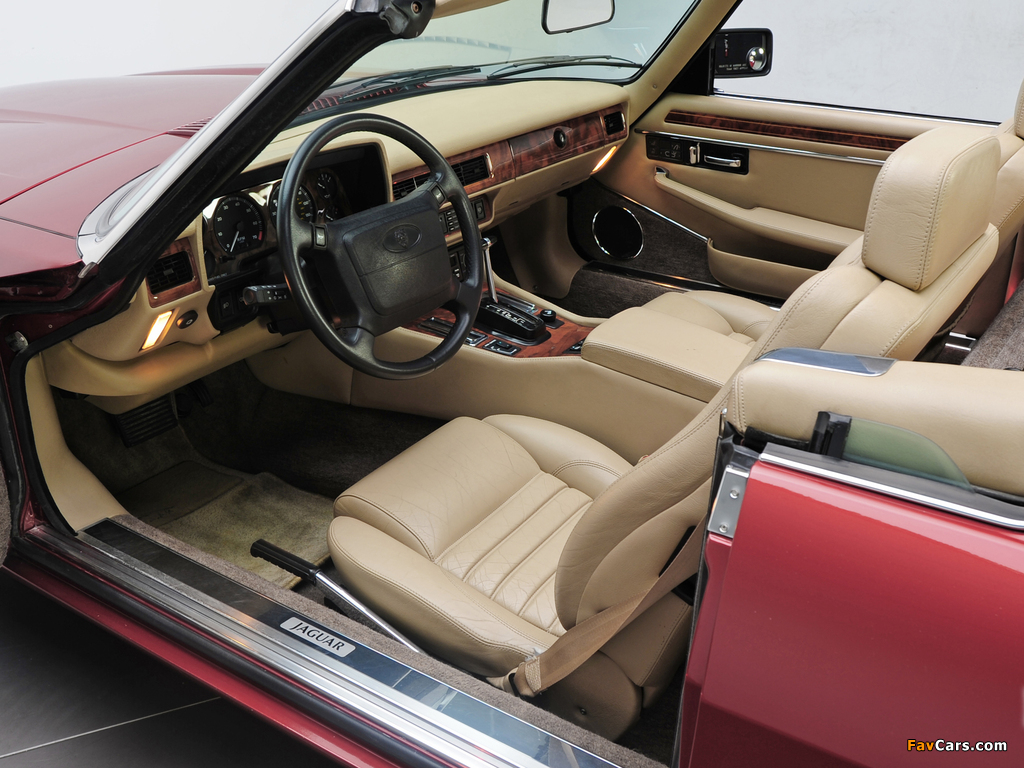 Jaguar XJS Convertible 1991–96 photos (1024 x 768)