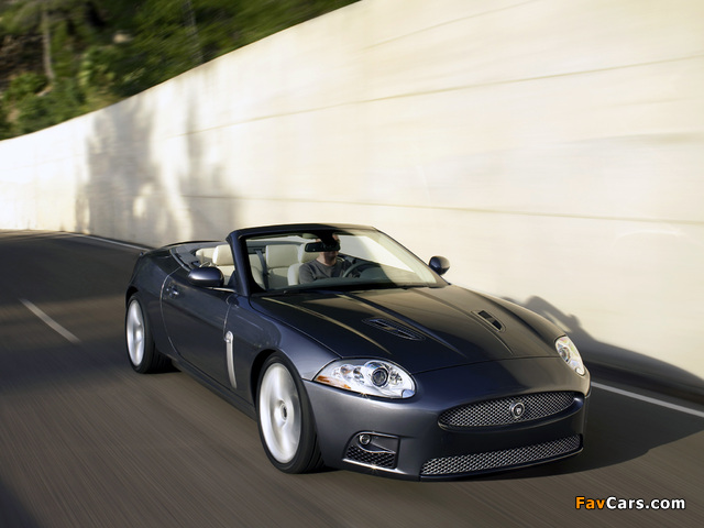 Images of Jaguar XKR Convertible 2007–09 (640 x 480)