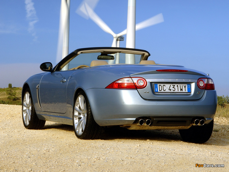 Images of Jaguar XKR Convertible 2007–09 (800 x 600)