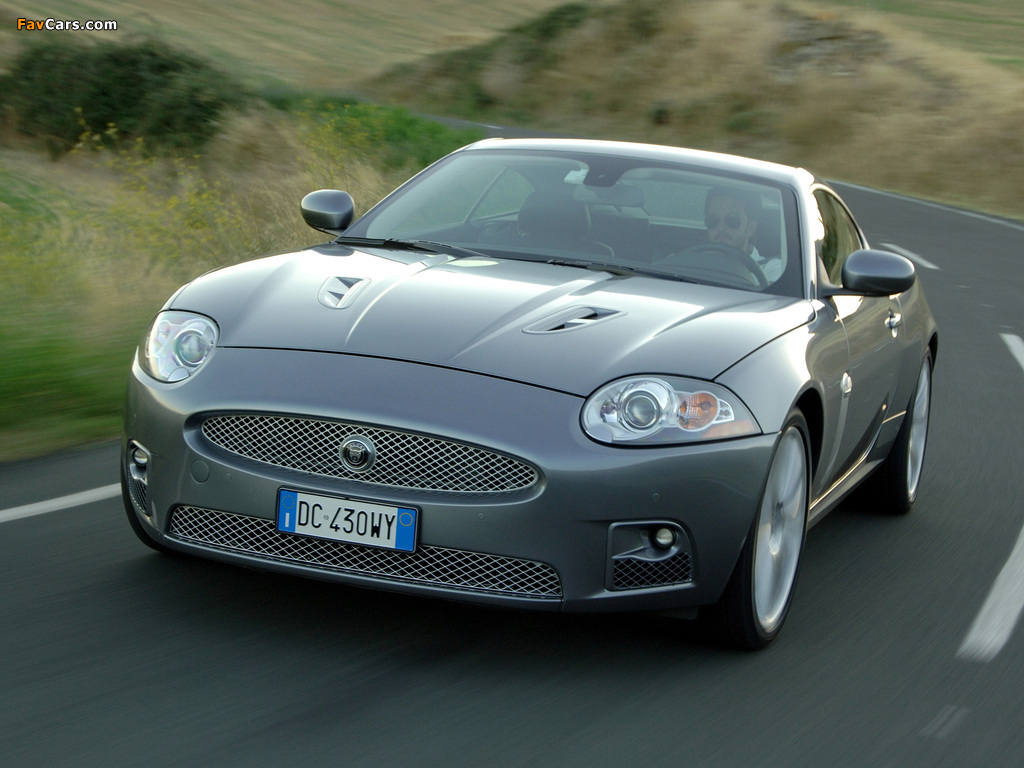 Images of Jaguar XKR Coupe 2007–09 (1024 x 768)