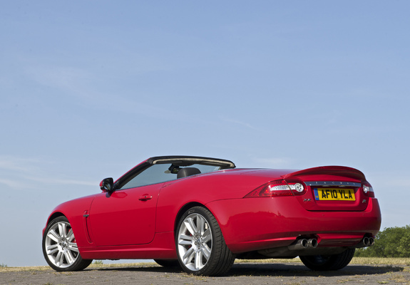 Images of Jaguar XKR Convertible UK-spec 2009–11