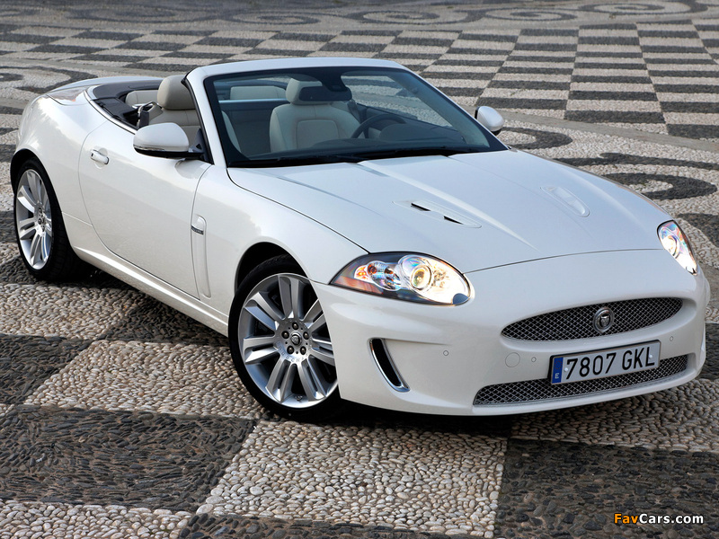 Images of Jaguar XKR Convertible 2009–11 (800 x 600)