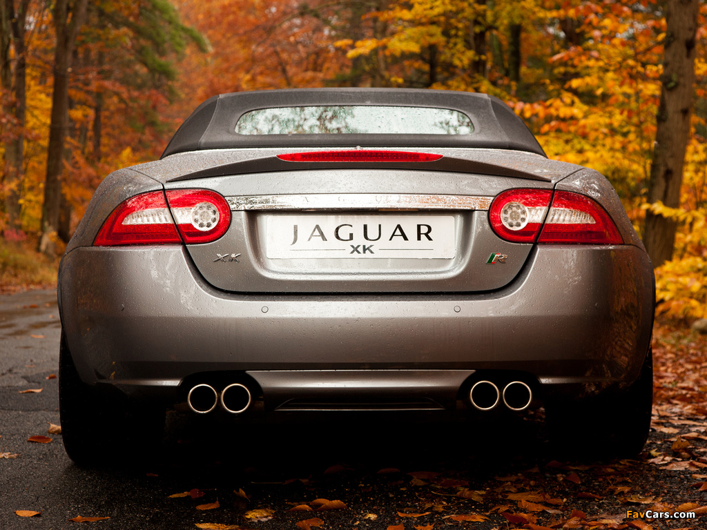 Images of Jaguar XKR Convertible US-spec 2009–11 (1024 x 768)