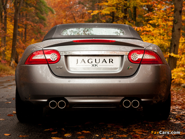 Images of Jaguar XKR Convertible US-spec 2009–11 (640 x 480)