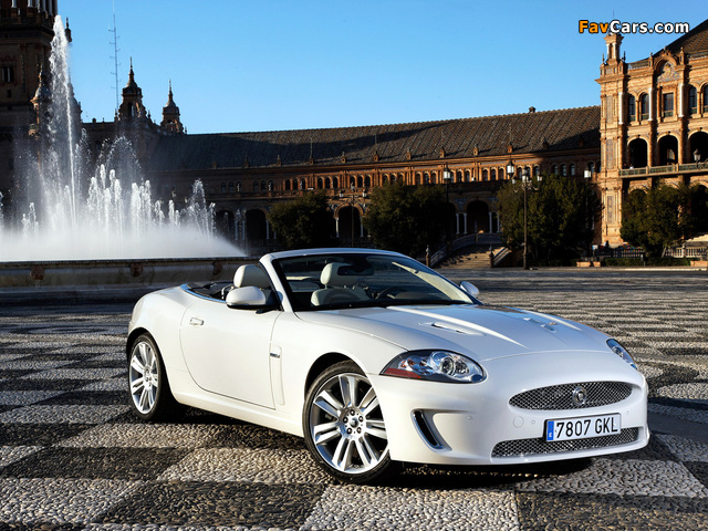 Images of Jaguar XKR Convertible 2009–11 (640 x 480)