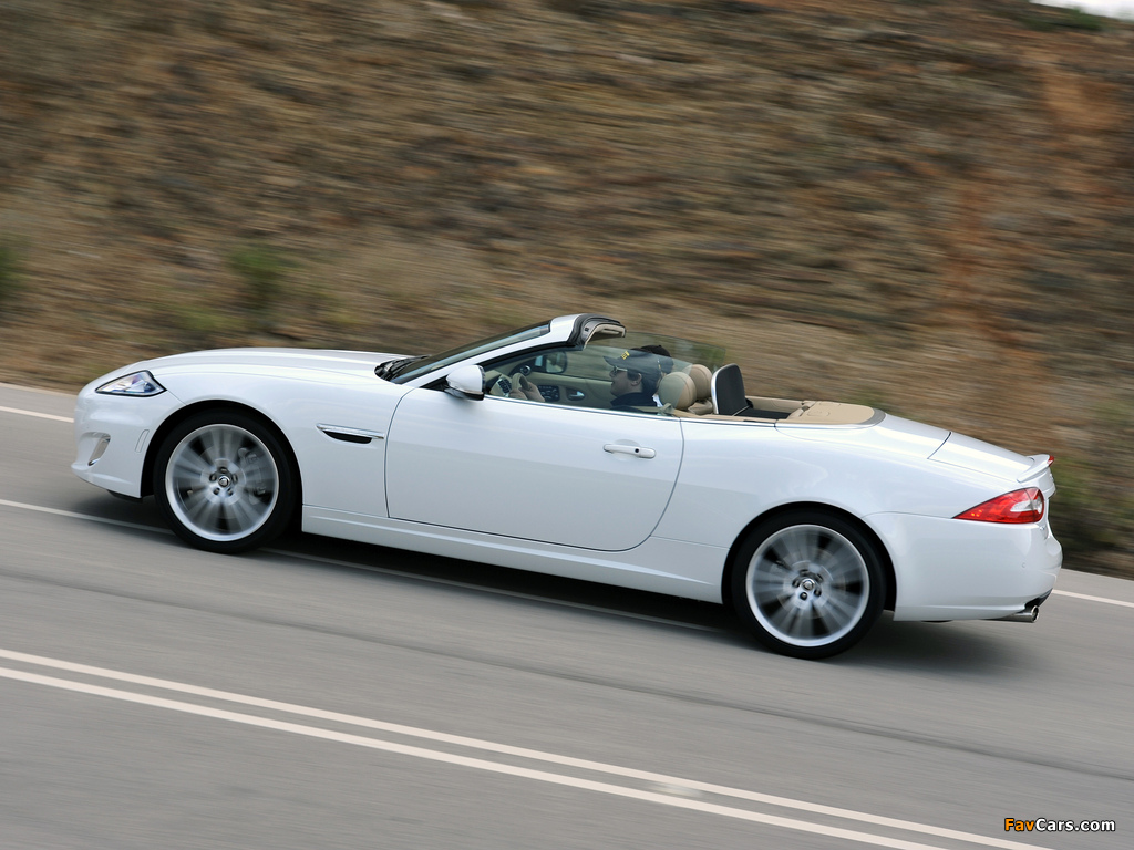 Images of Jaguar XK Convertible 2011 (1024 x 768)